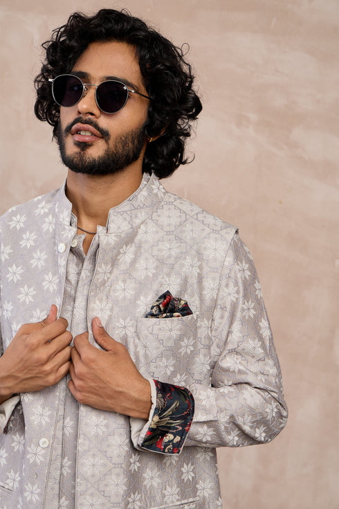 Kairos Nehru Jacket Set